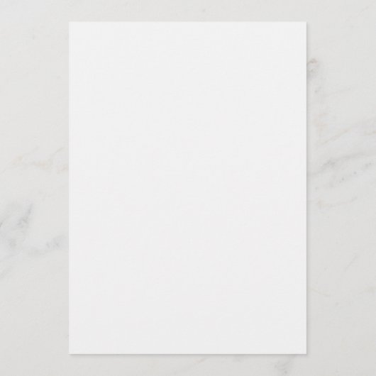 Moderne deco | Licht zilver wit en groen bruiloft Menu (Achterkant)