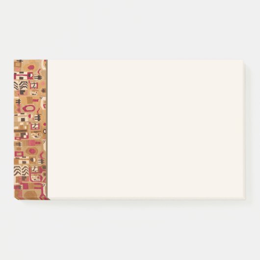Moderne decoratieve abstracte post-it® notes (Voorkant)