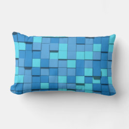 Moderne decoratieve blauwe accent Kussens