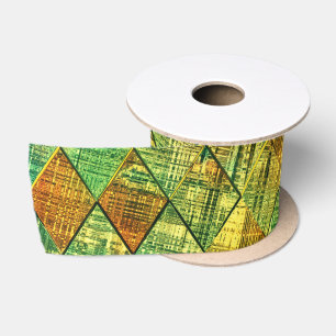 Moderne decoratieve geometrische glas-in-lood lint