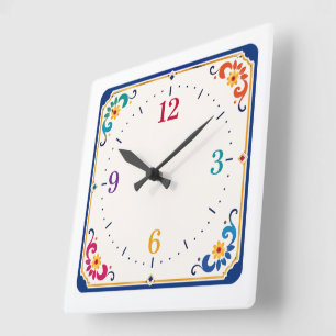 Moderne decoratieve klok voor thuis en kantoor