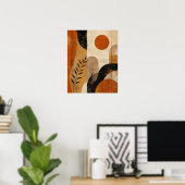 Moderne décoration murale géométrique abstraite Bo (Bureau à domicile)