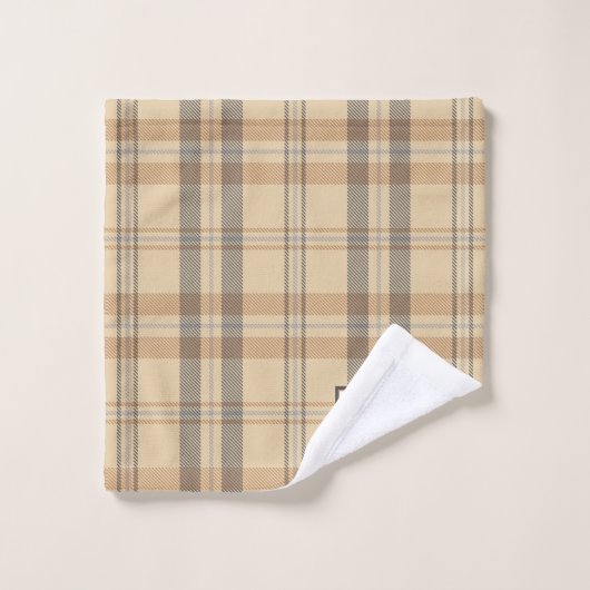 Moderne deklaag van het Gedekte Wit Bad Handdoek (Wasdoekje)