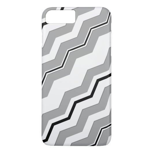 Moderne Diagonale Chevron met elk Kleurdetail Case-Mate iPhone Case (Achterkant)
