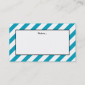 Moderne diagonalen mammie kaart / contactkaart contactkaartje (Achterkant)