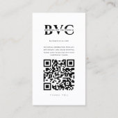 Moderne Dierenarts Dierenartsenpraktijk Instagram Visitekaartje (Achterkant)