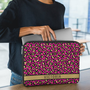 Moderne dierenprint laptop sleeve