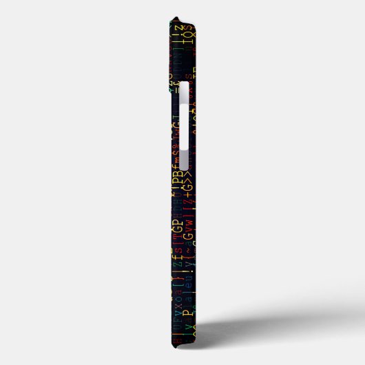 Moderne digitale Abstracte meerkleuren Case-Mate iPhone Case (Achterkant / Links)