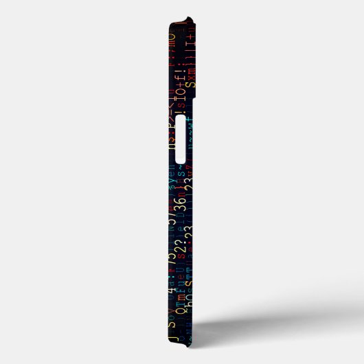 Moderne digitale Abstracte meerkleuren Case-Mate iPhone Case (Achterkant / Rechts)