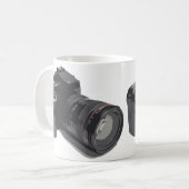 Moderne digitale SLR-camera Koffiemok (Voorkant links)