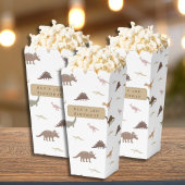 Moderne Dinosaurus Popcorn Box Bedankdoosjes