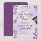 moderne diploma kaart (Voorkant / Achterkant)