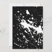 Moderne diploma uitnodiging | Krachtige diploma ui (Achterkant)