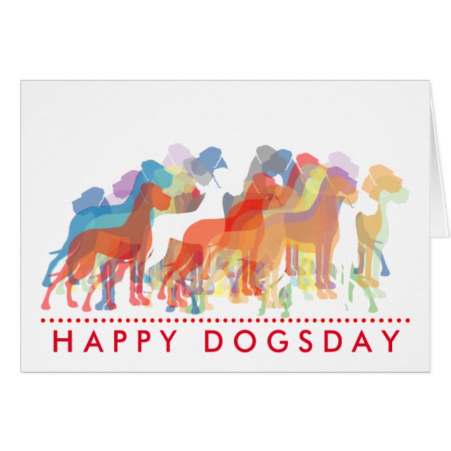 Moderne Dogge-Gruppe (Devant horizontal)
