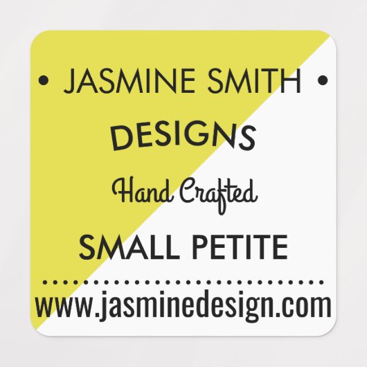 Moderne driehoek labels (Design 1)