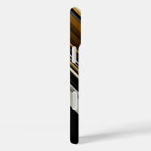 Moderne driehoeken abstracte en aangepaste initial Case-Mate iPhone case (Achterkant / Rechts)