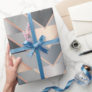 Moderne Driehoeken Cadeaupapier