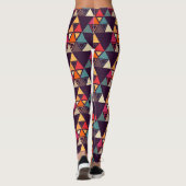 Moderne driehoekskantelen leggings (Achterkant)