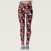 Moderne driehoekskantelen leggings (Voorkant)
