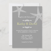 Moderne driekwartpatroontroonbruidingen kaart (Achterkant)