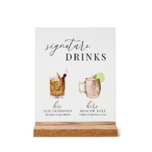 Moderne Drinken voor de ondertekening van Waterver