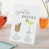 Moderne Drinken voor de ondertekening van Waterver Reclamebord Met Voetstuk (Insitu)