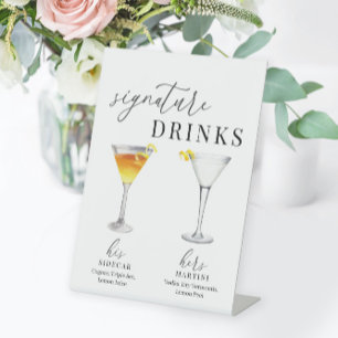 Moderne Drinken voor de ondertekening van Waterver Reclamebord Met Voetstuk