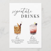 Moderne Drinken voor het ondertekenen van Waterver (Voorkant)