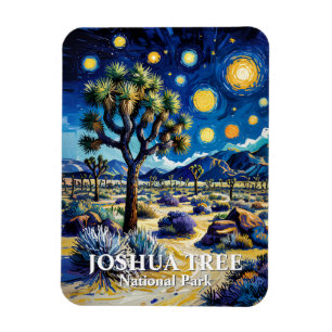 Moderne droomachtige Joshua Tree Mojave-woestijnwa Magneet