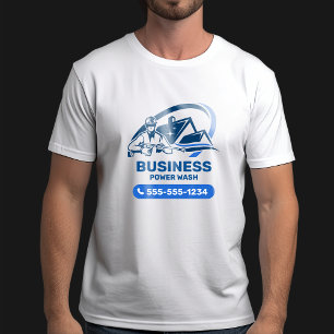 Moderne drukreiniging Power Wash Huisreiniging T-shirt