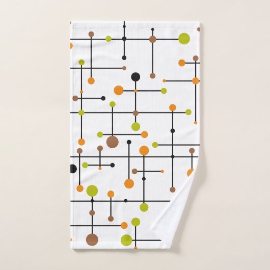 Moderne du milieu du siècle  (Serviette à main)