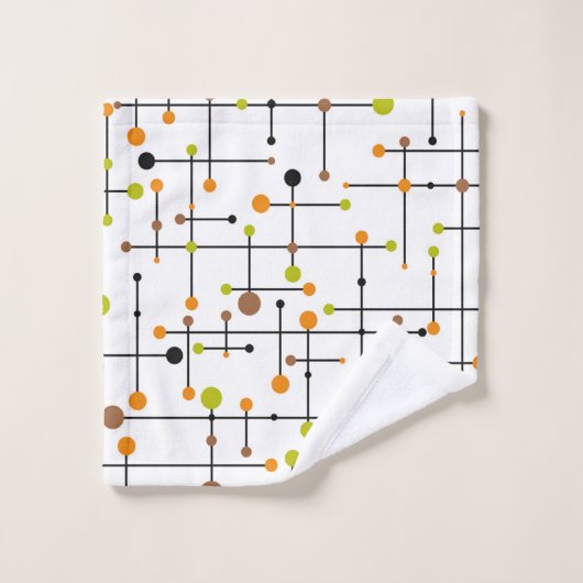 Moderne du milieu du siècle  (Gant de toilette)