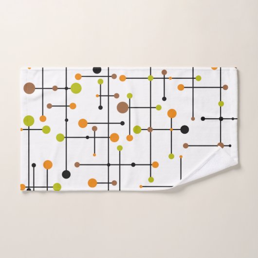 Moderne du milieu du siècle  (Serviette à main)