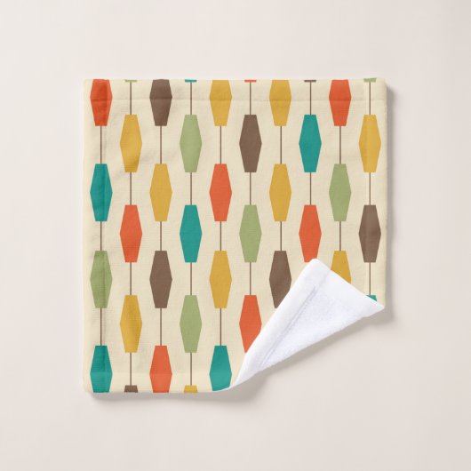 Moderne du milieu du siècle  (Gant de toilette)