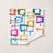 Moderne du milieu du siècle atomique (Gant de toilette)