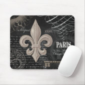 moderne duitse vloour de lis muismat (Met muis)