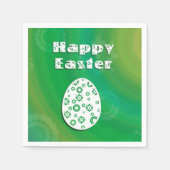 Moderne e Easter Retro Paper Art Servet (Voorkant)