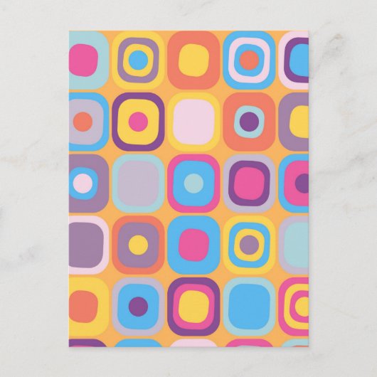 Moderne Eames Rechthoeken 31 Briefkaart (Voorkant)