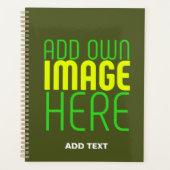 MODERNE ÉDITABLE ARMÉE VERT IMAGE MODÈLE TEXTE (Devant)