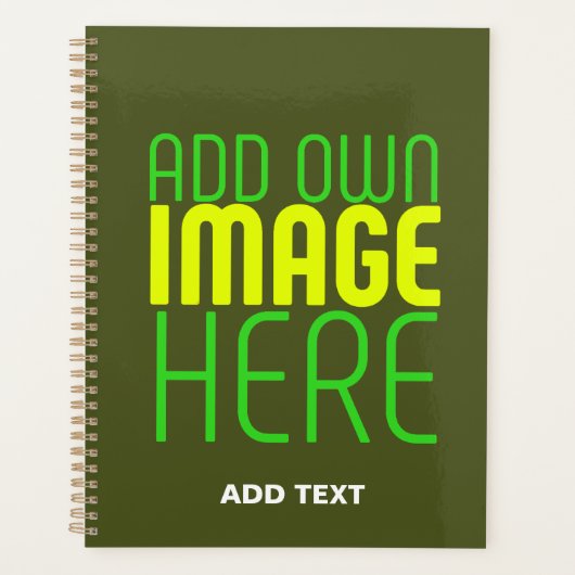 MODERNE ÉDITABLE ARMÉE VERT IMAGE MODÈLE TEXTE (Devant)
