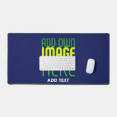 MODERNE ÉDITABLE CUTE MARINE BLEU IMAGE MODÈLE TEX (Clavier et souris)