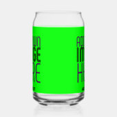 MODERNE ÉDITABLE NEON GREEN IMAGE MODÈLE TEXTE (Gauche)