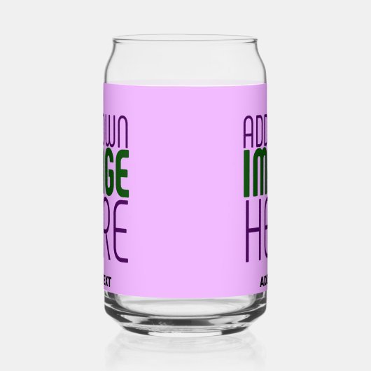 MODERNE ÉDITABLE SIMPLE MAUVE IMAGE MODÈLE TEXTE (Gauche)