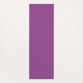 Moderne, eenvoudig stevige paarse gradiëntgolven yogamat (Achterkant)