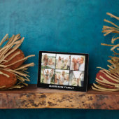 Moderne Eenvoudige Aangepaste 6 Fotocollage Fotoplaat (Zijkant)