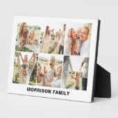 Moderne Eenvoudige Aangepaste 6 Fotocollage Fotoplaat (Zijkant)