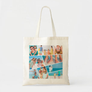 Moderne, eenvoudige, aangepaste 9 Afbeeldingen, c Tote Bag