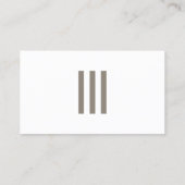 Moderne eenvoudige architectuur, constructie, ontw visitekaartje (Achterkant)