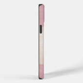 Moderne Eenvoudige Beige & Brown Cirkel Telefoon / Case-Mate iPhone Case (Achterkant / Rechts)