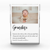 Moderne, eenvoudige beste grootmoeder ooit fotoblokken (Voorkant)